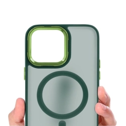 Nakładka MagSafe MAGMAT iPhone 15 Pro (6,1) zielona